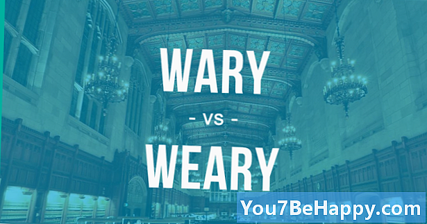 Weary vs. Wary - v čem je rozdíl?