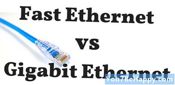 Rozdíl mezi rychlým Ethernetem a gigabitovým Ethernetem