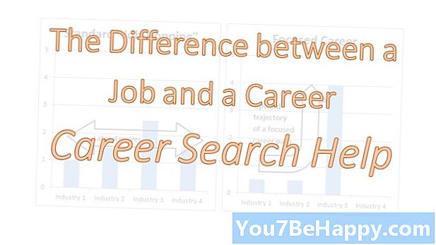 Diferença entre trabalho e carreira