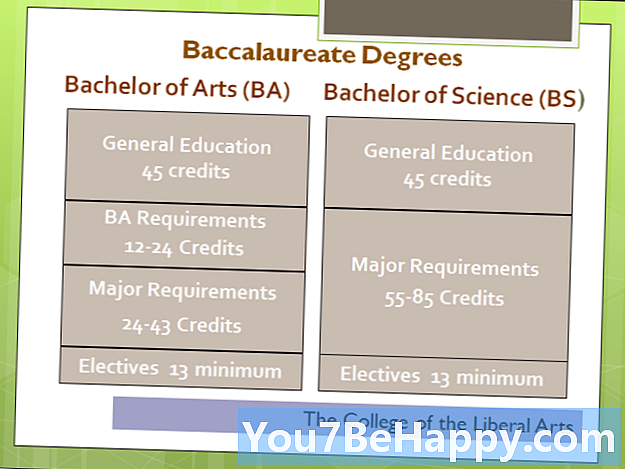 Разлика между BA и BS