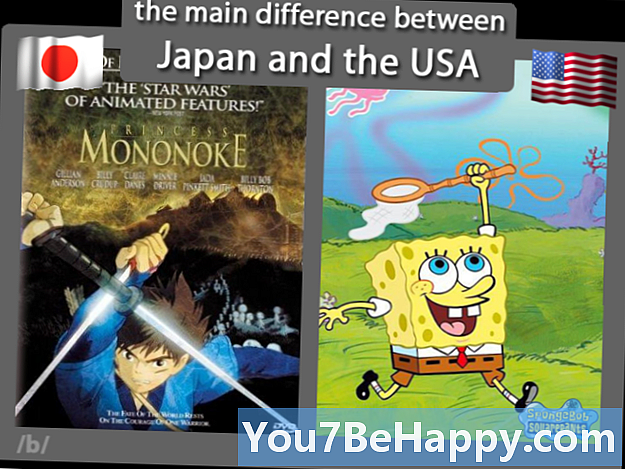 Skillnaden mellan anime och tecknad film