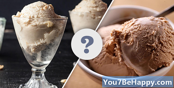 Разница между заварным кремом и мороженым