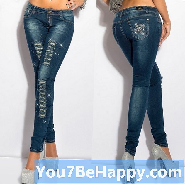 Forskjellen mellom skinny jeans og slanke jeans