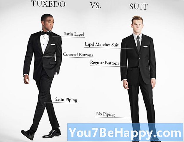 Diferencia entre traje y esmoquin