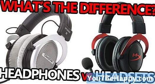 Forskellen mellem hovedtelefoner og headset