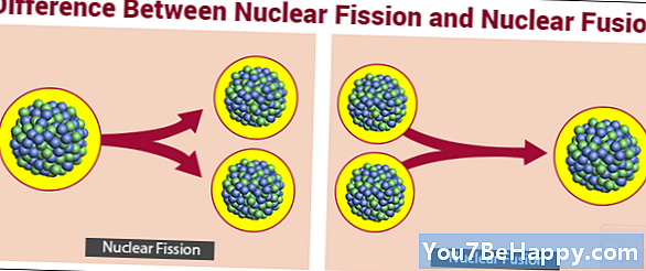 Разница между ядерным делением и ядерным синтезом