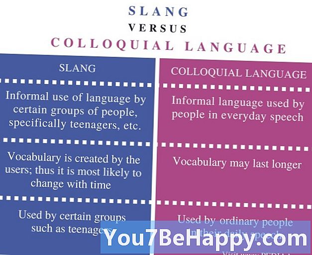 Pagkakaiba sa pagitan ng Slang at Colloquial Language