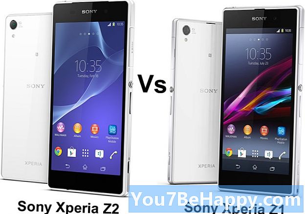 Skirtumas tarp „Sony Xperia Z“ ir „Sony Xperia Z1“